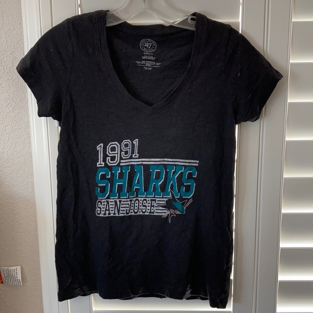 San Jose sharks women’s logo tee